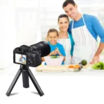 PULUZ Mini Pocket Metal Desktop Tripod Mount with 1/4 inch Screw for DSLR & Digital Cameras, Load: 10kg - Image 7