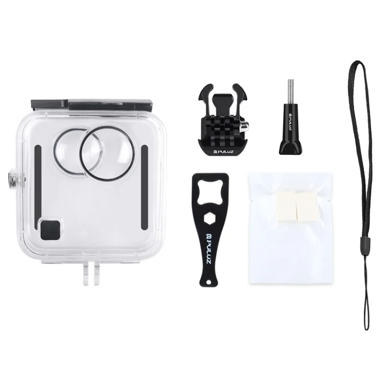 PU402_7.webp PULUZ 45m Underwater Waterproof Shockproof Housing Diving Case for GoPro Fusion, with Buckle Basic Mount & Screw - Image 8