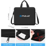 PULUZ 10 inch Ring LED Lights Portable Zipper Storage Bag Shoulder Handbags, Size: 33cm x 28cm x 3cm - Image 4