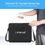 PULUZ 10 inch Ring LED Lights Portable Zipper Storage Bag Shoulder Handbags, Size: 33cm x 28cm x 3cm - Image 5