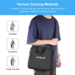 PULUZ 10 inch Ring LED Lights Portable Zipper Storage Bag Shoulder Handbags, Size: 33cm x 28cm x 3cm - Image 7