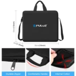 PULUZ 12 inch Ring LED Lights Portable Zipper Storage Bag Shoulder Handbags, Size: 38cm x 33cm x 3cm - Image 4