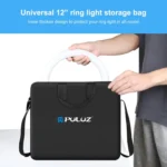 PULUZ 12 inch Ring LED Lights Portable Zipper Storage Bag Shoulder Handbags, Size: 38cm x 33cm x 3cm - Image 5