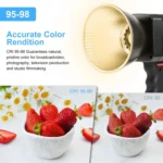 PULUZ 60W Studio Video Light 2500K-6500K Dual Color Temperature Professional Photography Fill Light - Image 7