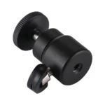 PULUZ 1/4 inch Screw Metal Tripod Ball Head Adapter with Lock - Image 3