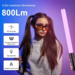 PULUZ 144 LEDs Photo Handheld Stick Light Full Color RGB Fill Light - Image 7