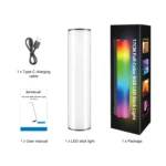 PULUZ 17cm Photo Handheld Full Color RGB Stick Light Magnetic LED Fill Light - Image 11