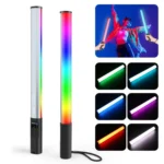 PULUZ 132 LEDs Photo Handheld Stick Light Full Color RGB Fill Light