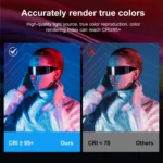 PULUZ 132 LEDs Photo Handheld Stick Light Full Color RGB Fill Light - Image 5