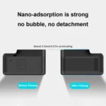 PULUZ for GoPro HERO8 Black Lens + LCD Display 9H 2.5D Tempered Glass Film - Image 6