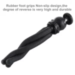 PULUZ Mini Octopus Flexible Tripod Holder with Ball Head for SLR Cameras, GoPro, Cellphone, Size: 25cmx4.5cm - Image 5