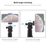 PULUZ Mini Octopus Flexible Tripod Holder with Ball Head for SLR Cameras, GoPro, Cellphone, Size: 25cmx4.5cm - Image 8