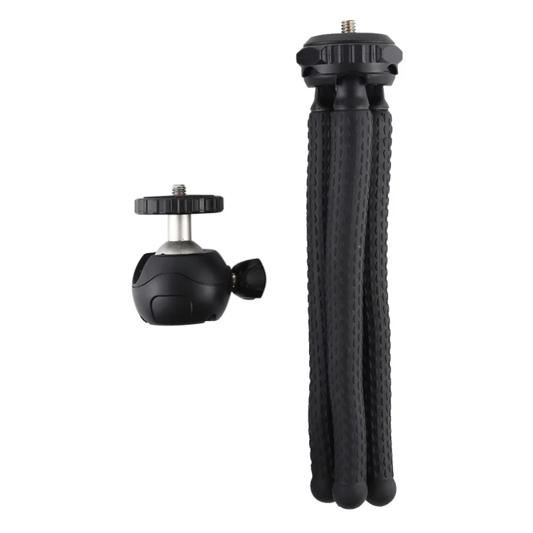 PU435_8.webp PULUZ Mini Octopus Flexible Tripod Holder with Ball Head for SLR Cameras, GoPro, Cellphone, Size: 25cmx4.5cm - Image 9
