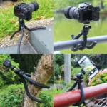 PULUZ Mini Octopus Flexible Tripod Holder with Ball Head for SLR Cameras, GoPro, Cellphone, Size:30cmx5cm - Image 11