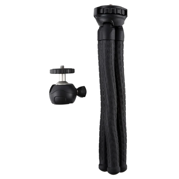 PU436_8.webp PULUZ Mini Octopus Flexible Tripod Holder with Ball Head for SLR Cameras, GoPro, Cellphone, Size:30cmx5cm - Image 9