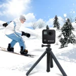 PULUZ for GoPro Fusion Housing Shell CNC Aluminum Alloy Protective Cage with Basic Mount & Lens Caps - Image 7