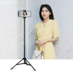 PULUZ 1.65m Height Tripod Mount Holder for Vlogging Video Light  Live Broadcast Kits - Image 9
