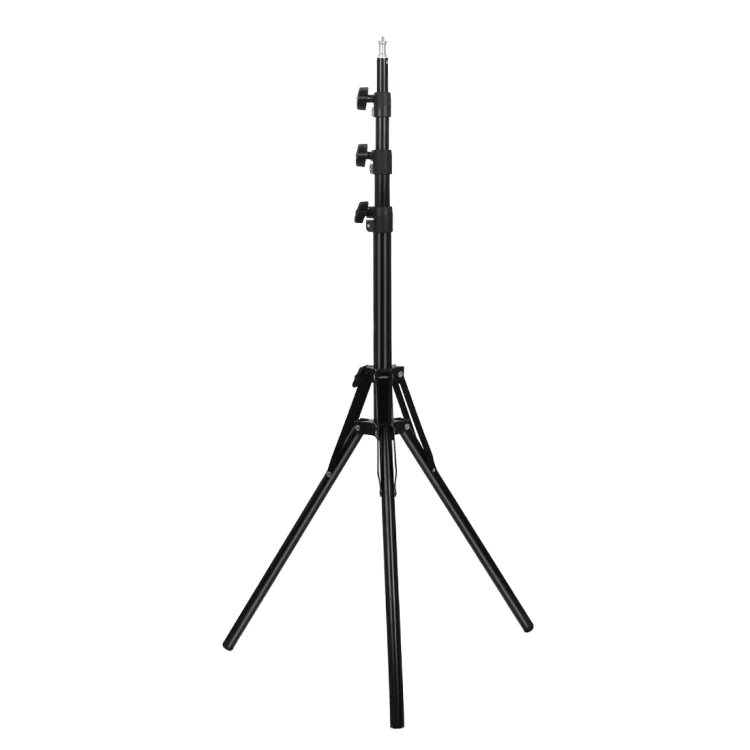 PULUZ Reverse Foldable 4 Sections 1.8m Height Tripod Mount Holder for Vlogging Video Light Live Broadcast Kits