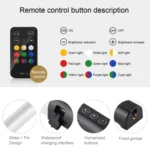 PULUZ RGB Colorful Photo LED Stick Adjustable Color Temperature Handheld LED Fill Light with Remote Control - Image 3