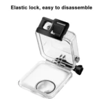 PULUZ 45m Underwater Waterproof Housing Diving Case for GoPro MAX, with Buckle Basic Mount & Screw - Image 3