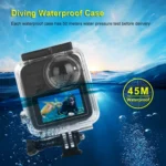 PULUZ 45m Underwater Waterproof Housing Diving Case for GoPro MAX, with Buckle Basic Mount & Screw - Image 5
