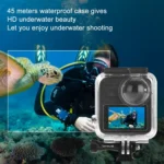 PULUZ 45m Underwater Waterproof Housing Diving Case for GoPro MAX, with Buckle Basic Mount & Screw - Image 6