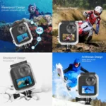 PULUZ 45m Underwater Waterproof Housing Diving Case for GoPro MAX, with Buckle Basic Mount & Screw - Image 7