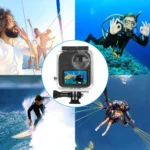 PULUZ 45m Underwater Waterproof Housing Diving Case for GoPro MAX, with Buckle Basic Mount & Screw - Image 8