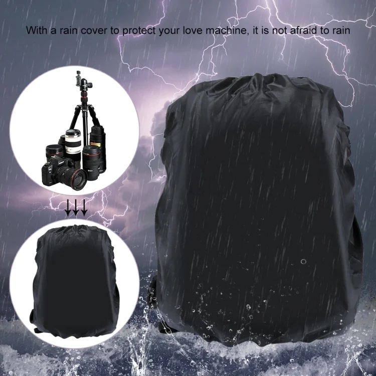 PU5011H_5.webp PULUZ Outdoor Portable Waterproof Scratch-proof Dual Shoulders Backpack Handheld PTZ Stabilizer Camera Bag with Rain Cover for Digital Camera, DJI Ronin-SC / Ronin-S - Image 6