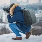 PULUZ Outdoor Portable Waterproof Scratch-proof Dual Shoulders Backpack Handheld PTZ Stabilizer Camera Bag with Rain Cover for Digital Camera, DJI Ronin-SC / Ronin-S - Image 8