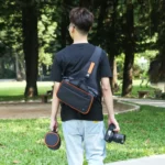 PULUZ Triangle Style SLR Camera Bag Sling Waterproof Backpack Shoulder Messenger Bags with Removable Lens Bag - Image 7