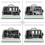 PULUZ Portable Camera Crossbody Shoulder Bag Digital Storage Lens Bag - Image 2