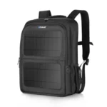 PULUZ Solar Power Outdoor Portable Camera Dual Shoulders Backpack Laptop Bag - Image 2