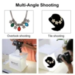 20cm Include 2 LED Panels Folding 1100LM Light Studio Box - Image 8