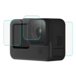 PULUZ for GoPro HERO12 Black /11 Black /10 Black /9 Black Lens + LCD Display 9H 2.5D Tempered Glass Film - Image 2