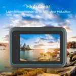 PULUZ for GoPro HERO12 Black /11 Black /10 Black /9 Black Lens + LCD Display 9H 2.5D Tempered Glass Film - Image 4