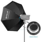 PULUZ 95cm Speedlite Flash Octagon Parabolic Softbox Bowens Mount Diffuser - Image 4