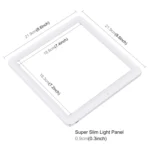 PULUZ 20cm LED Shadowless Light Pad for Photo Studio Box - Image 3