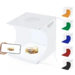 PULUZ Mini LED Photography Shadowless Light Lamp Panel Pad + Studio Shooting Tent Box, Acrylic Material, 20cm x 20cm Effective Area - Image 3