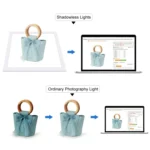 PULUZ 1000LM LED Acrylic No Polar Dimming Shadowless Light Pad with Switch for 40cm Photo Studio Box - Image 7
