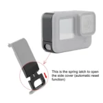 PULUZ Metal Battery Side Interface Cover for GoPro HERO13 Black /12 Black /11 Black /10 Black /9 Black - Image 5