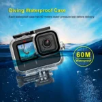 For GoPro HERO13 Black /12 Black /11 Black /10 Black /9 Black PULUZ 60m Waterproof Housing Protective Case with Buckle Basic Mount & Screw - Image 5
