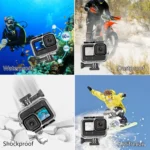 For GoPro HERO13 Black /12 Black /11 Black /10 Black /9 Black PULUZ 60m Waterproof Housing Protective Case with Buckle Basic Mount & Screw - Image 7