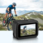 PULUZ for GoPro HERO12 Black /11 Black /10 Black /9 Black Silicone Protective Case + POM Side Interface Cover with Wrist Strap & Lens Cover - Image 7
