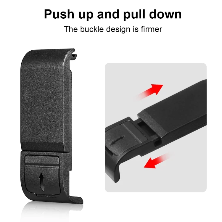 PU542B_3.webp PULUZ POM Plastic Battery Side Interface Cover for GoPro HERO13 Black /12 Black /11 Black /10 Black /9 Black - Image 4