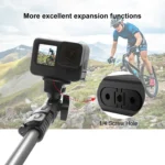 PULUZ Folding Finger Tripod Mount Adapter for GoPro HERO 4K 2024 / HERO13 Black /12 Black /11 Black /11 Black mini /10 Black /9 Black /8 Black / Max - Image 5