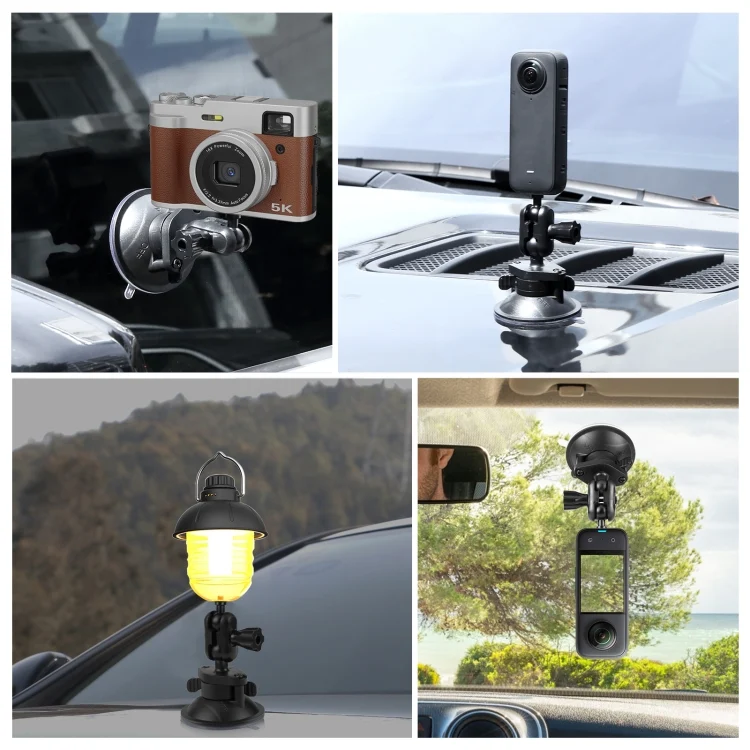 PU544B_7.webp PULUZ 1/4 inch Magic Arm Suction Cup Mount - Image 8