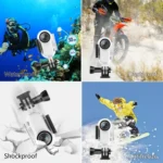 PULUZ 30m Underwater Waterproof Housing Protective Case for Insta360 GO 2, with Base Adapter & Screw - Image 6
