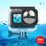 PULUZ 40m Waterproof Housing Protective Case with Buckle Basic Mount & Screw for GoPro HERO12 Black /11 Black /11 Black Mini /10 Black /9 Black Max Lens Mod