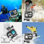 PULUZ 40m Waterproof Housing Protective Case with Buckle Basic Mount & Screw for GoPro HERO12 Black /11 Black /11 Black Mini /10 Black /9 Black Max Lens Mod - Image 6